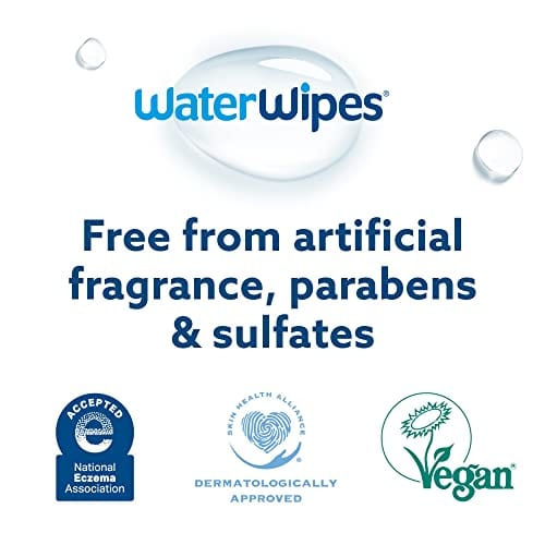 WaterWipes Plastic-Free Textured Clean, Toddler & Baby Wipes, 99.9% Wa –  Thriftinghills LLC
