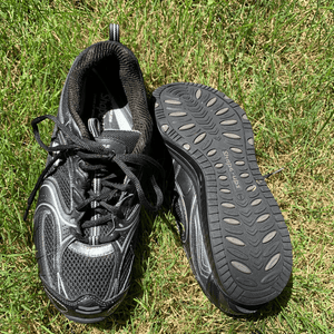 Pre-Owned GUC Women Skechers Shape Ups Tennis Black Shoes Size 10