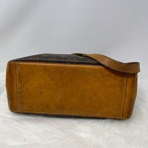 0138 Pre owned Auth Louis Vuitton Monogram Cabas Piano Shoulder Tote Bag VI0021