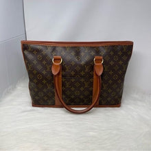 Load image into Gallery viewer, 350 Pre Owned Auth Louis Vuitton Monogram Sac Weekend Shoulder Tote Bag TH0910