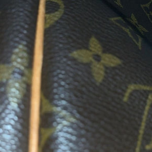 295 Pre Owned Auth Louis Vuitton Monogram Danube Shoulder Crossbody Bag SL 0050