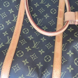 243 Pre Owned Auth Louis Vuitton Monogram Sirius 45 Briefcase Handbag SP0935