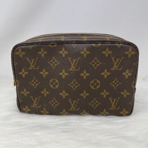 381 Preowned Auth Louis Vuitton Trousse Toiletry Cosmetic Clutch Monogram NO0928