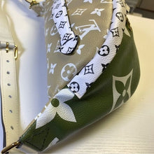 Load image into Gallery viewer, 141 Pre Owned Auth Louis Vuitton Monogram Bumbag Crossbody Khaki Green MI1139