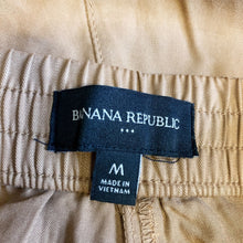 Load image into Gallery viewer, EUC Pre-owned Banana Republic Womens Mid Rise Mustard Comfy Track Jogger Pants Size Medium
