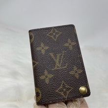Load image into Gallery viewer, 0146 Preowned Auth Louis Vuitton Monogram Porte Credit Pression Card Case CT0997