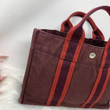Load image into Gallery viewer, 020 Pre-owned HERMÈS Bag Fourre tout PM Maroon Tote Bag