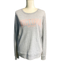 Load image into Gallery viewer, EUC Pre-owned Victoria Secret Sport Round Neck Long Sleeve Pullover Sweatshirt Top Small