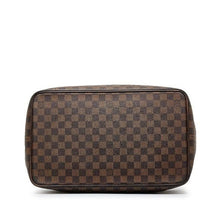 Load image into Gallery viewer, 08 Pre Owned Authentic Louis Vuitton Damier Ebene Greenwich PM Travel Bag AR1012