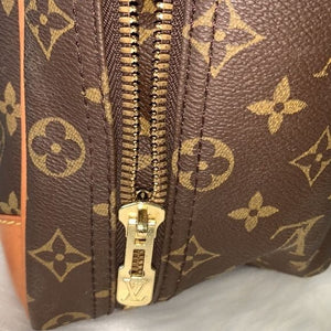 243 Pre Owned Auth Louis Vuitton Monogram Sirius 45 Briefcase Handbag SP0935