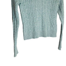Load image into Gallery viewer, EUC Pre-owned EXPRESS Cashmere Blend Crewneck Longsleeves Minimalist Chunky Cable Knit Swe