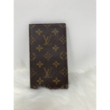 Load image into Gallery viewer, 0127 Pre Owned Auth Louis Vuitton Monogram Long Flap Checkbook Wallet CA0936