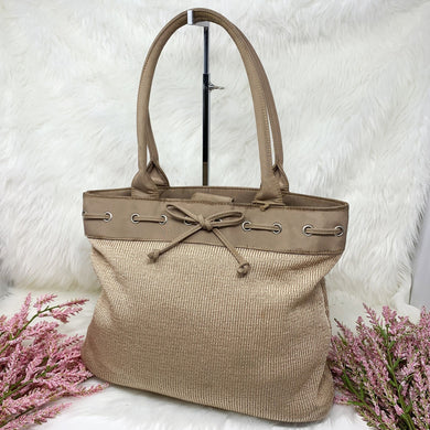 128 Pre-owned The Sak Dual Handle Beige Tote Purse