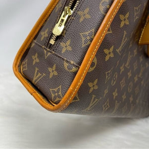 344 Pre Owned Authentic Louis Vuitton Monogram Rivoli Soft Briefcase Bag MI1918