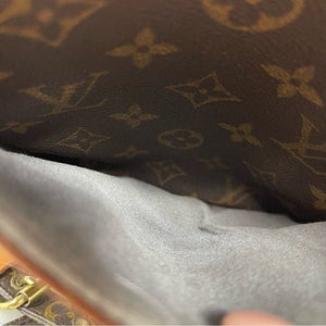 361 Pre Owned Authentic Louis Vuitton Monogram Danube PM Crossbody Bag SL1908