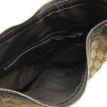 Load image into Gallery viewer, 07 Pre Owned Authentic GUCCI GG Charlotte Canvas Shoulder Hobo Bag 211810.497717