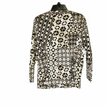 Load image into Gallery viewer, EUC Pre-owned Ruby Rd. Cheetah Print Crewneck Hook Jacket Long Sleeve Semi Blazer Size 6