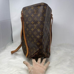 349 Pre Owned Authentic Louis Vuitton Monogram Sac Shopping Shoulder Bag MB0010