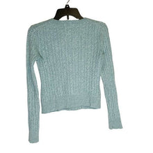 Load image into Gallery viewer, EUC Pre-owned EXPRESS Cashmere Blend Crewneck Longsleeves Minimalist Chunky Cable Knit Swe