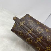 Load image into Gallery viewer, 358 Pre owned Auth Louis Vuitton Monogram Trousse Demi Ronde Cosmetic Pouch Bag