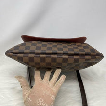 Load image into Gallery viewer, 389 Pre Owned Authentic Louis Vuitton Damier Ebene Musette Salsa GM Bag SL0054
