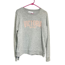 Load image into Gallery viewer, EUC Pre-owned Victoria Secret Sport Round Neck Long Sleeve Pullover Sweatshirt Top Small