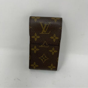 0104 Pre Owned Authentic Louis Vuitton Monogram Cigarette Case Holder CT0073
