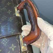 Load image into Gallery viewer, 238 Pre Owned Authentic Louis Vuitton Monogram Serviette Fermoir Briefcase Bag