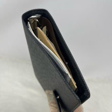 Load image into Gallery viewer, 0147 Pre Owned Auth Louis Vuitton Epi Leather Ring Agenda Cover Black SP0081