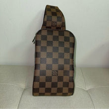 Load image into Gallery viewer, 221 Pre Owned Auth Louis Vuitton Damier Ebene Geronimos Crossbody Bag CA0092