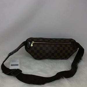 290 Pre Owned Authentic Louis Vuitton Damier Melville Waist Belt Bum Bag VI0076
