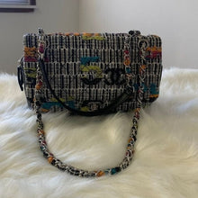Load image into Gallery viewer, 171 Pre Owned Authentic CHANEL Fantasy Tweed Easy Flap Multicolor Bag 20891973