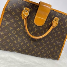 Load image into Gallery viewer, 344 Pre Owned Authentic Louis Vuitton Monogram Rivoli Soft Briefcase Bag MI1918