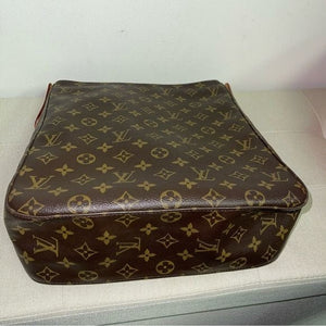 199 Pre Owned Authentic Louis Vuitton Monogram Looping Shoulder Bag LB0052