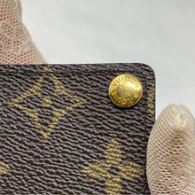 Load image into Gallery viewer, 0146 Preowned Auth Louis Vuitton Monogram Porte Credit Pression Card Case CT0997