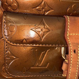 227 Pre Owned Auth Louis Vuitton Monogram Vernis Christie Crossbody Bag TH0050