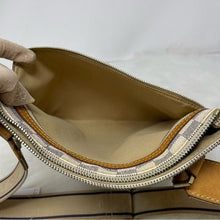 Load image into Gallery viewer, 357 Pre Owned Auth Louis Vuitton Damier Azur Canvas Pochette Bosphore Bag MI1048