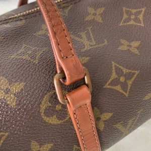 252 Pre Owned Authentic Louis Vuitton Monogram Canvas Papillon Handbag 842