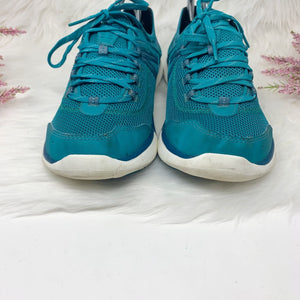 Pre-Owned Teva Women's Evo Water Turquoise Lace-up Breathable Mesh Sneakers Shoes Sz 9.5