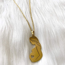 Load image into Gallery viewer, &#39;Pre-Owned Pregnant Mom&#39; Necklace