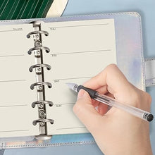 Load image into Gallery viewer, A7 Planner Refill, A7 Agenda Refill for Filofax,Undated, Monday Starts on Left, 6 Hole/100gsm, 45sheets/90pages,4.84 x 3.23&#39;&#39;, Harphia(A7 Weekly Plan)