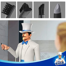 Load image into Gallery viewer, MR.SIGA Grout Cleaner Brush Set, Detail Cleaning Brush Set for Tiles, Sinks, Drains, Grout Brush for Edge, Crevice Cleaning