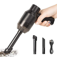 Load image into Gallery viewer, YKSINX Mini Handheld Vacuum Cordless, Keyboard Vacuum Cleaner, Rechargeable Computer Cleaner for Cleaning Small Areas