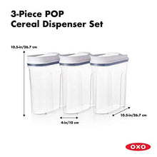 Load image into Gallery viewer, OXO Good Grips 3-Piece POP Cereal Dispenser Set