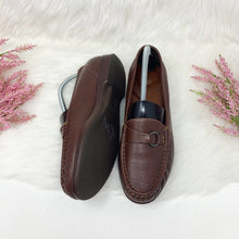 Load image into Gallery viewer, Pre-Owned SAS Tri Pad Comfort Slip On Leather Loafers Work Brown Shoes Size 10W
