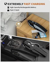 Load image into Gallery viewer, SERVOMASTER Handheld Vacuum Cleaner Cordless, Small Powerful Car Vacuum Cleaner with Rechargeable Battery, Portable Car Hand Held Vacuum Cleaner Accessories Interior Cleaning Kit for Men Women