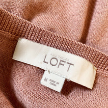 Load image into Gallery viewer, Pre-owned LOFT  Ann Taylor Scoop Neck Longsleeve Wool Blend Pullover Knit Sweater Sz Medium